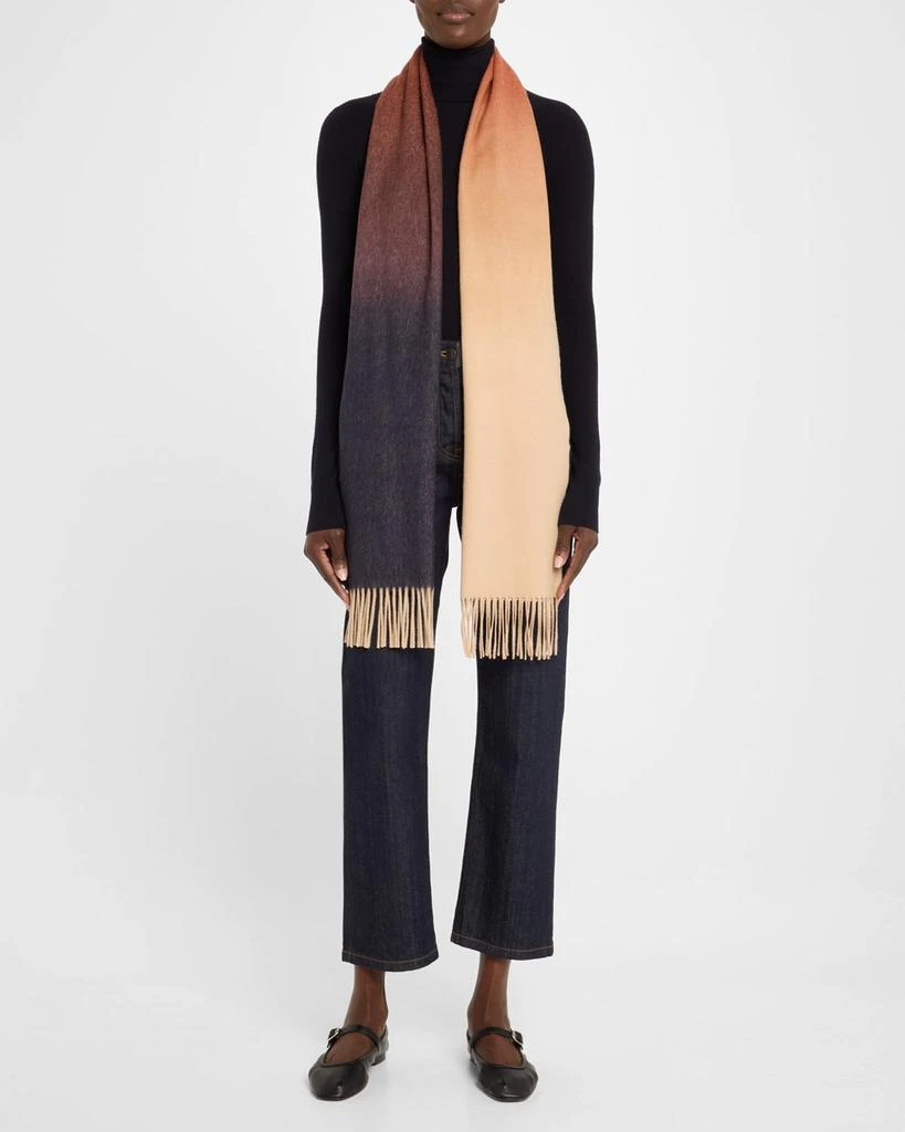 Johnstons of Elgin Ombre Cashmere Scarf 2