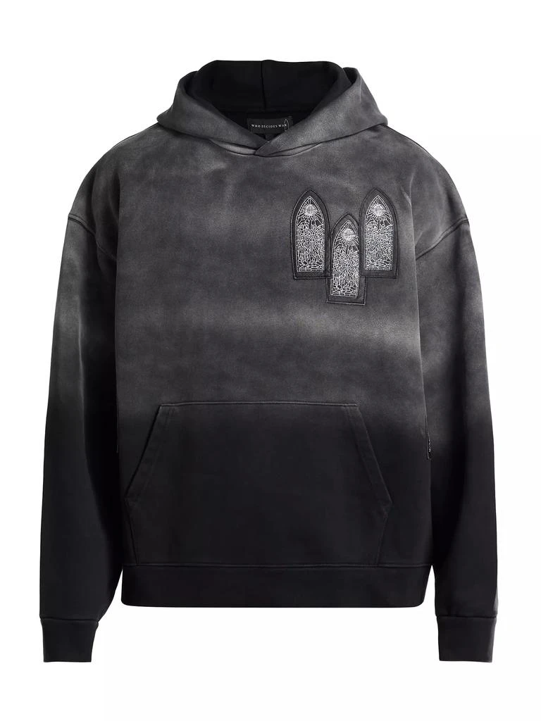 Who Decides War Abstract Cotton Hoodie 1