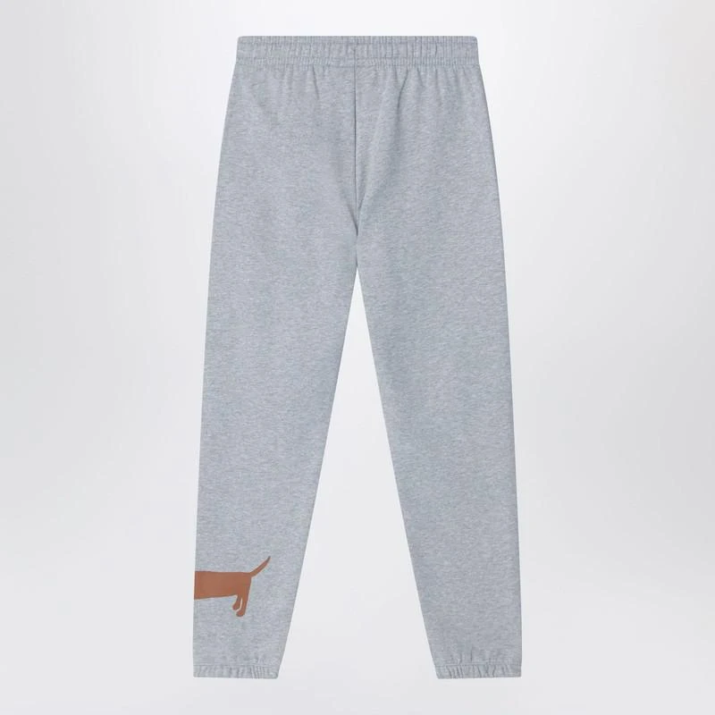 Mini Rodini Grey jogging trousers in organic cotton 2