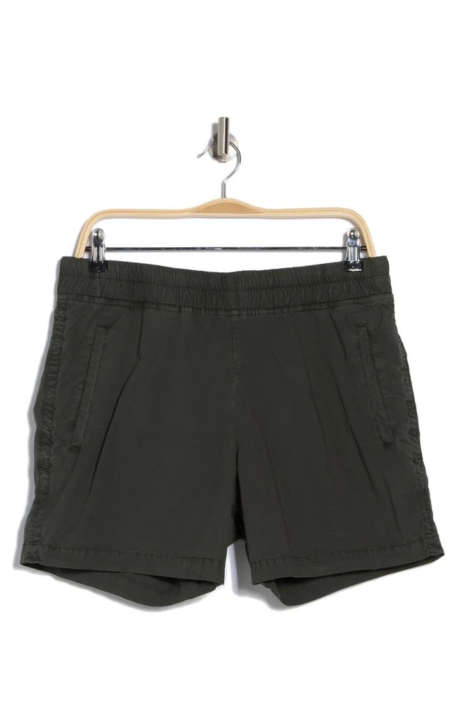 James Perse Stretch Cotton Poplin Shorts 3