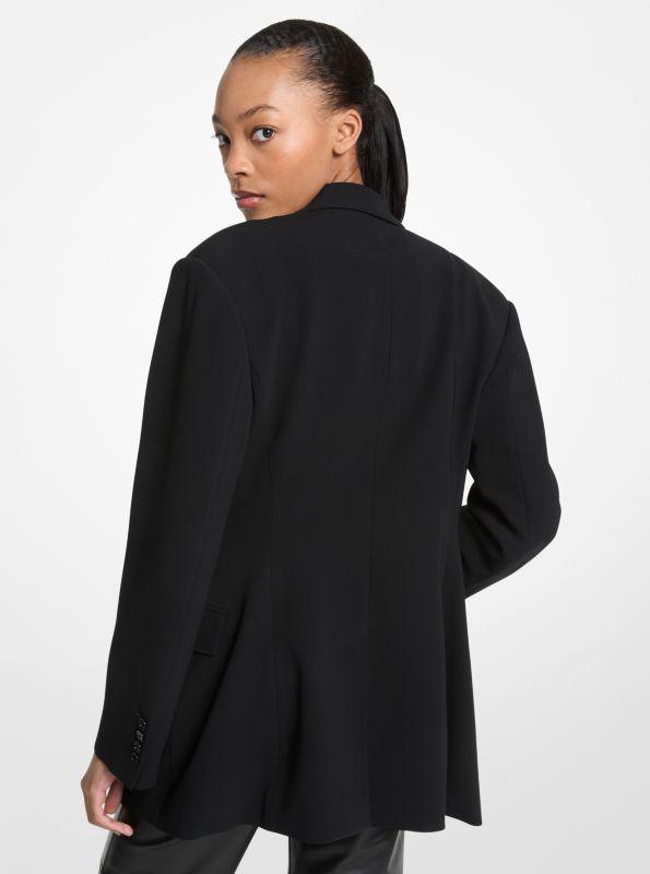 undefined Crepe Boyfriend Blazer