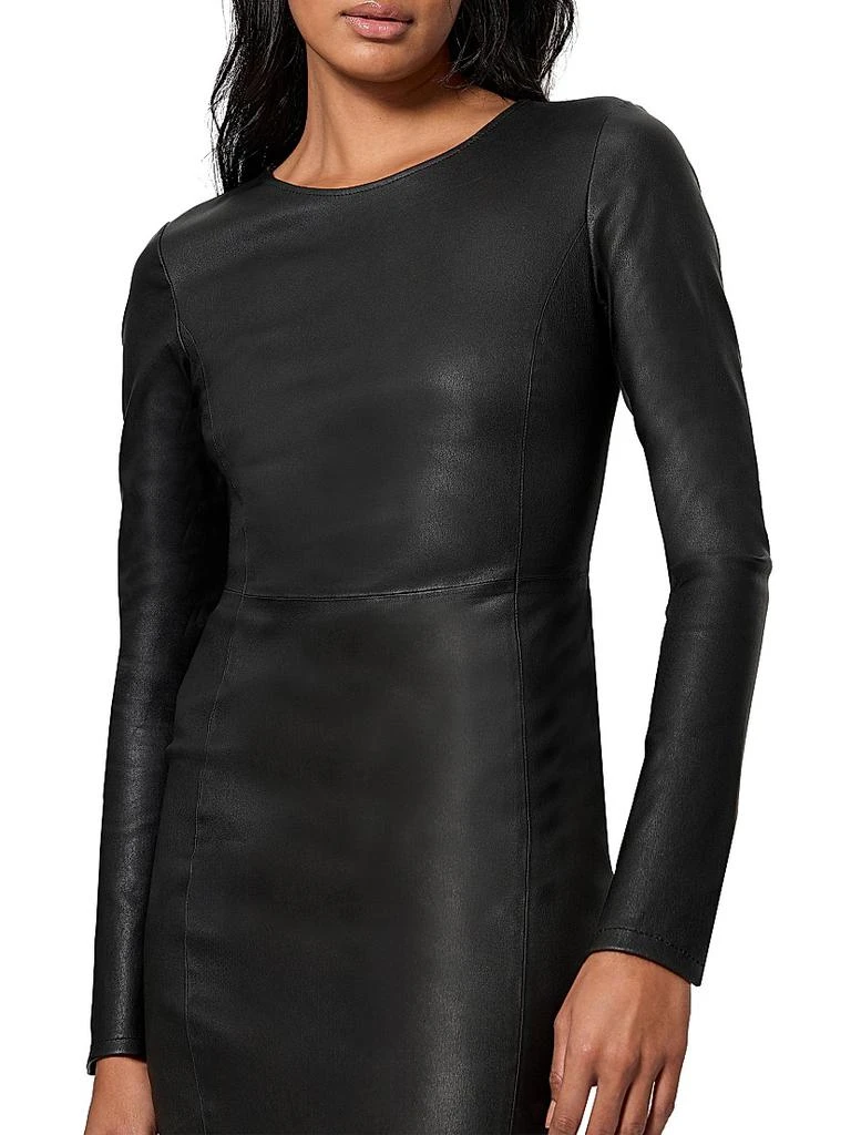 chinese dress ladies As by DF Women's Mrs. Smith Stretch Leather Dress - Black main image 0