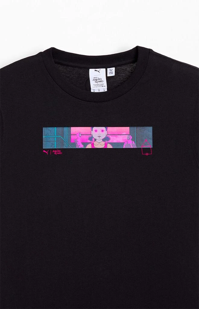 Puma x Squid Game Black T-Shirt 3