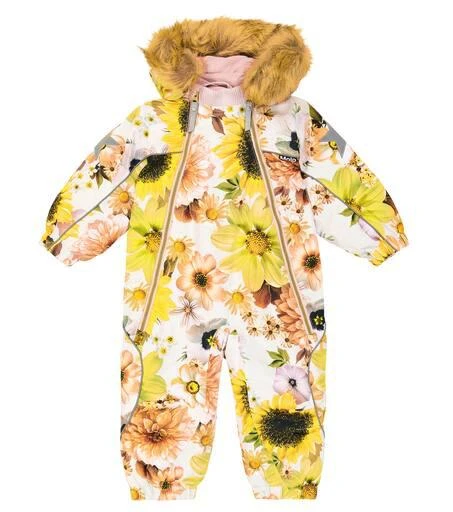 MOLO Baby Pyxis floral snowsuit