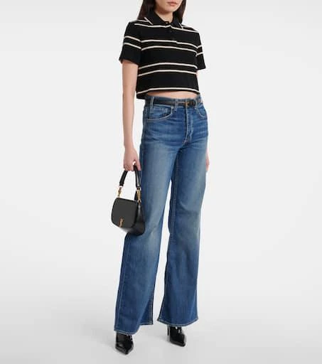 Nili Lotan Terrell high-rise bootcut jeans 2