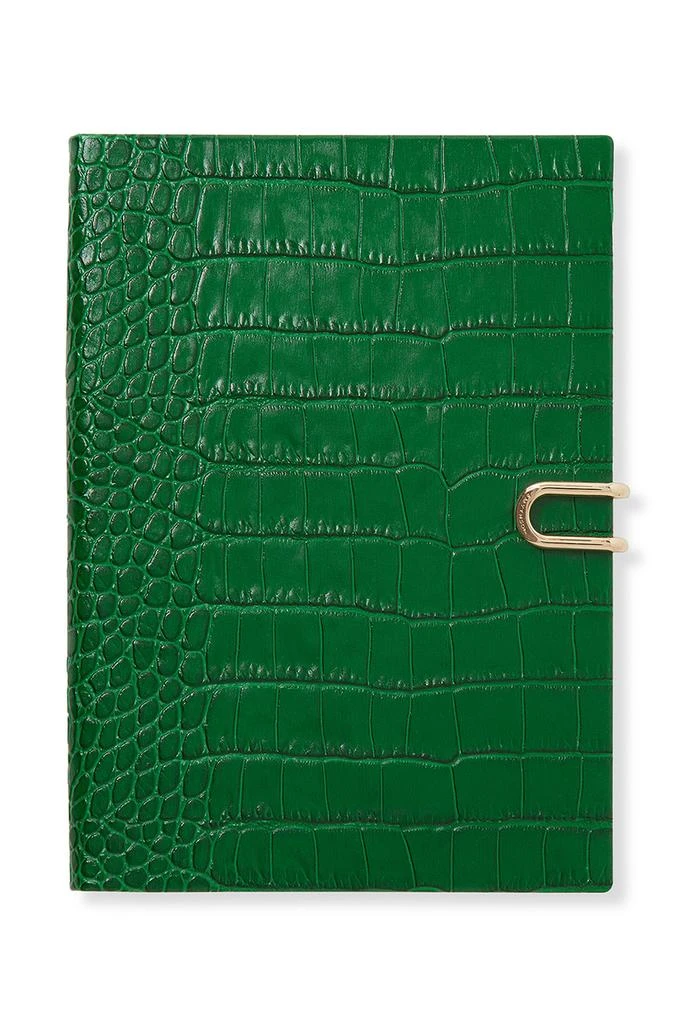 SMYTHSON 2025 Soho Weekly Diary with Slide in Mara in Clover 1