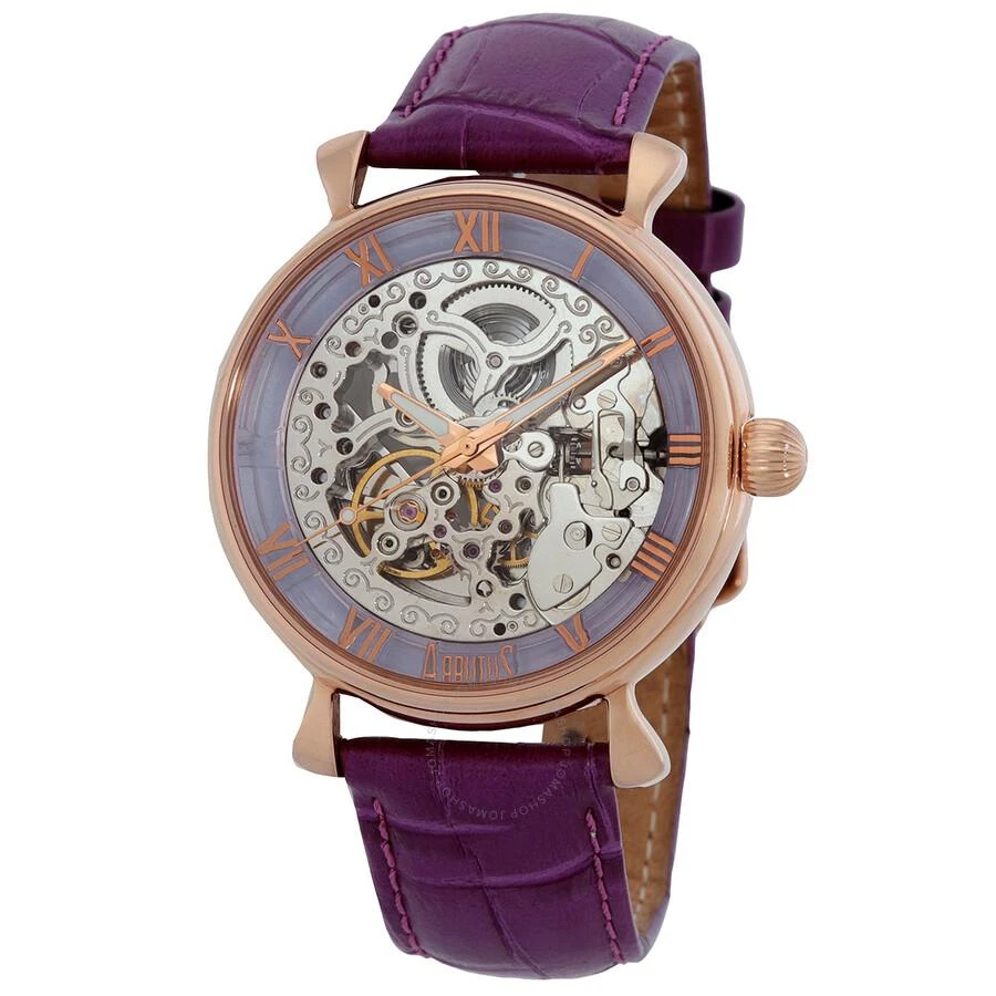 Arbutus SoHo Automatic Purple Dial Ladies Watch AR805RVV 1