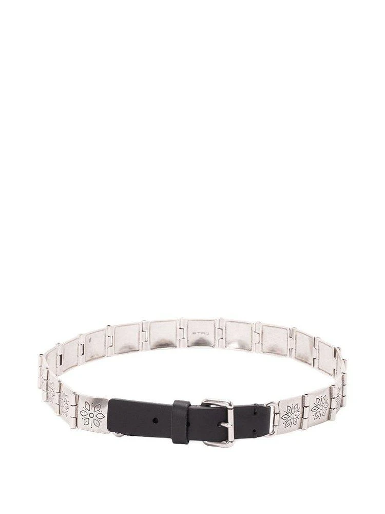 ETRO Etro Buckle Fastened Panelled Belt