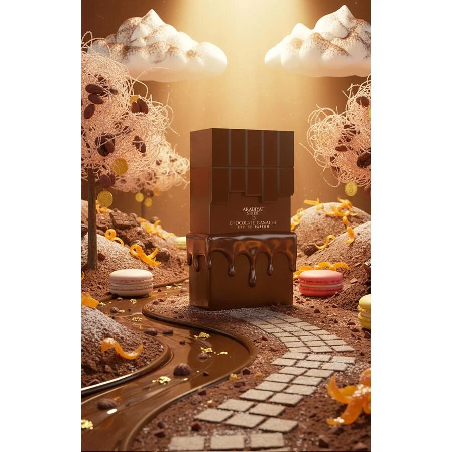 Arabiyat Sugar Unisex Chocolate Ganahce EDP Spray 3.4 oz Fragrances 6290361916872 3