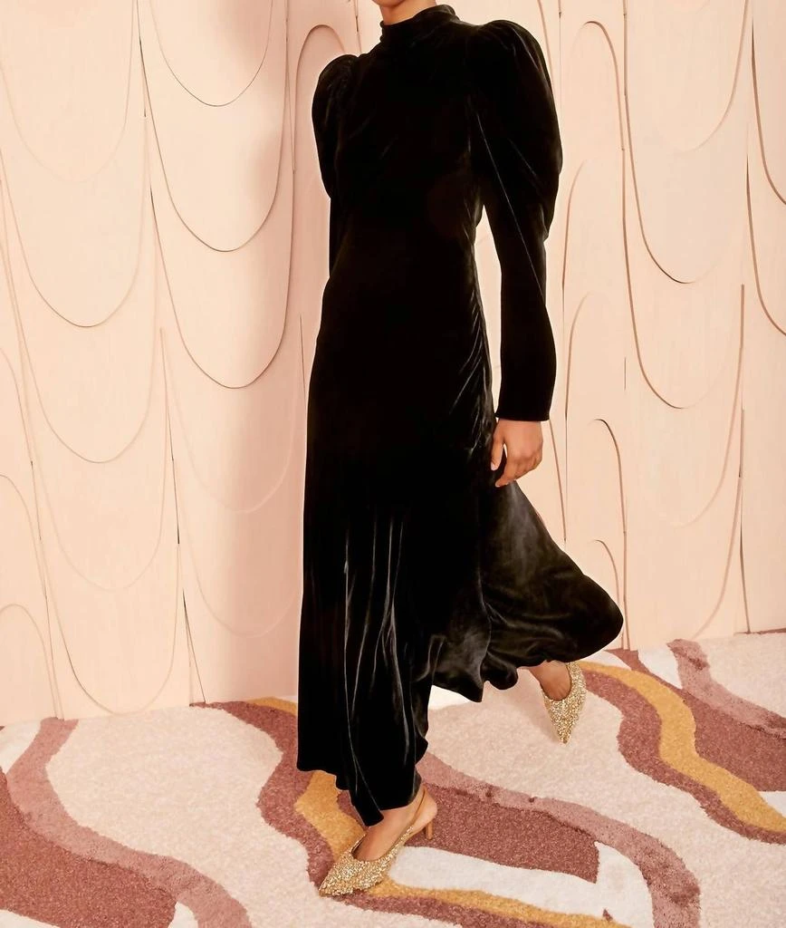 Ulla Johnson Delphine Dress In Noir 1