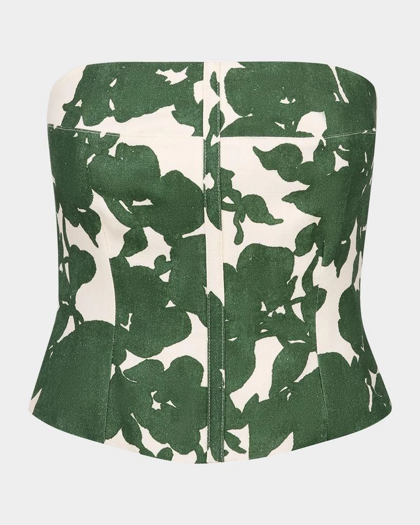 Smythe Floral Bustier Top 1