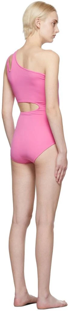 pushBUTTON SSENSE Exclusive Pink Cut-Out Bodysuit 3