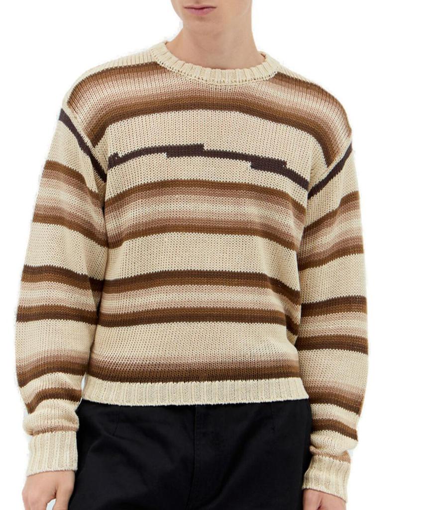 STUSSY Men's Full Zip Brushed Merino Sweater Black STUSSY Men's Full Zip Brushed Merino Sweater Black