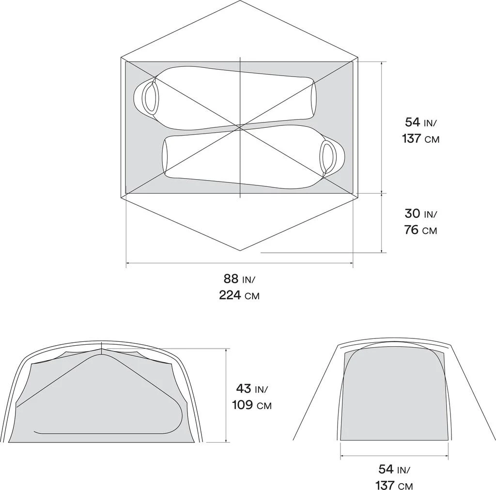 Mountain Hardwear Mineral King Tent - 2-person 3