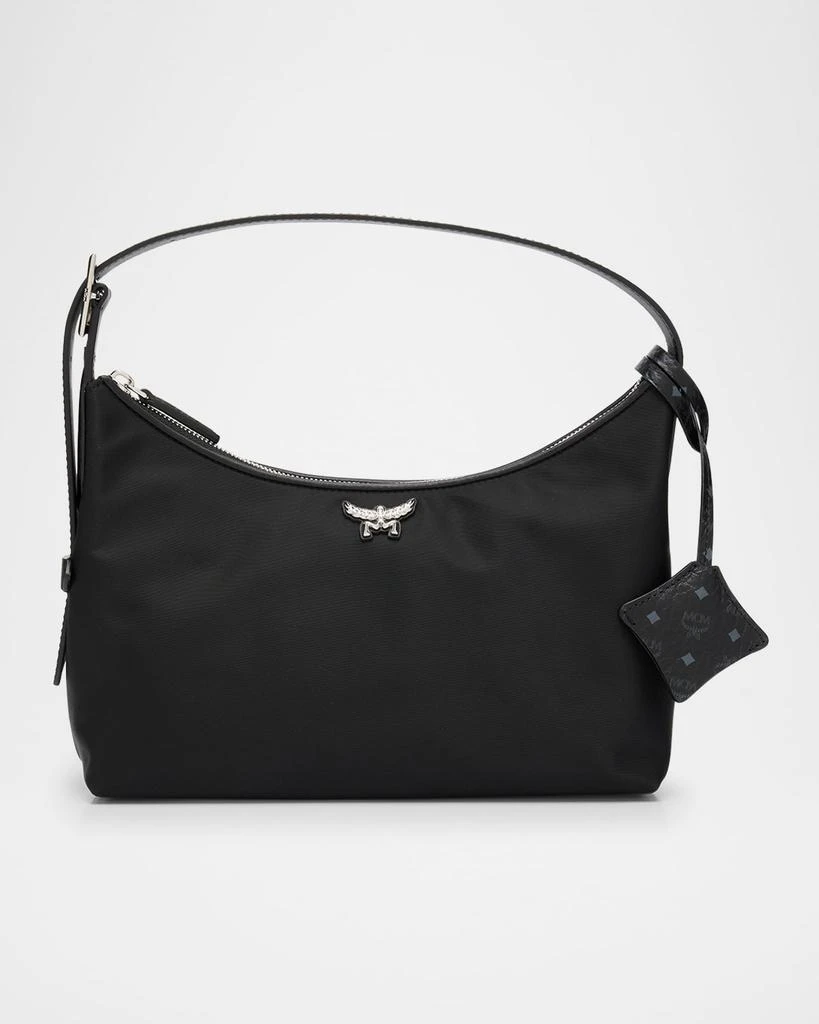 MCM Aren Small Visetos Hobo Bag 1