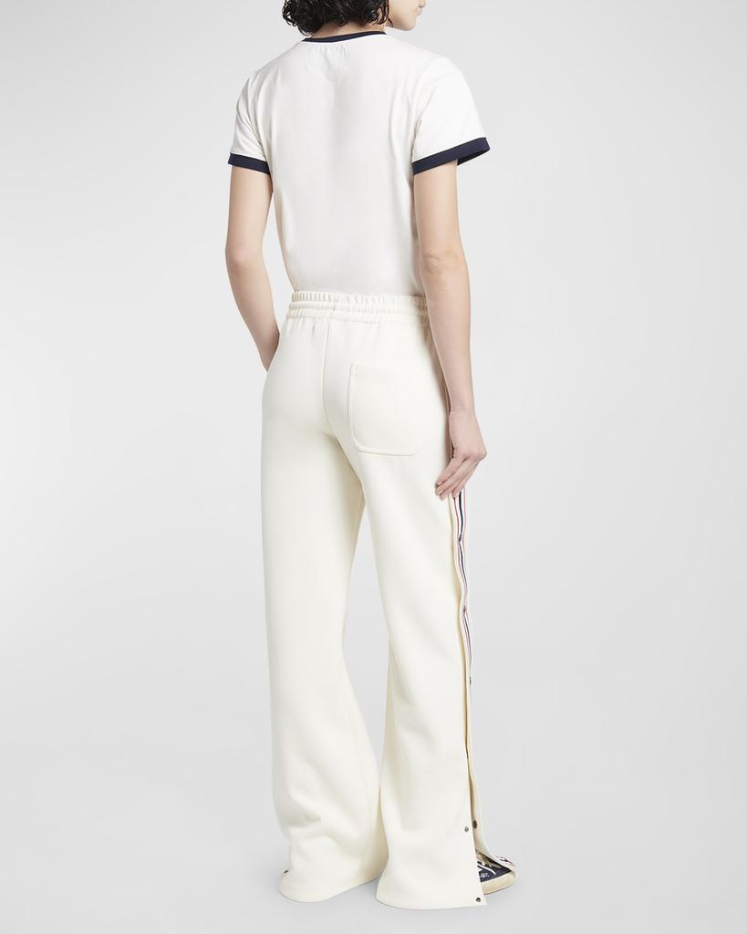 Golden Goose Star Wide-Leg Side Tape Joggers - Pants