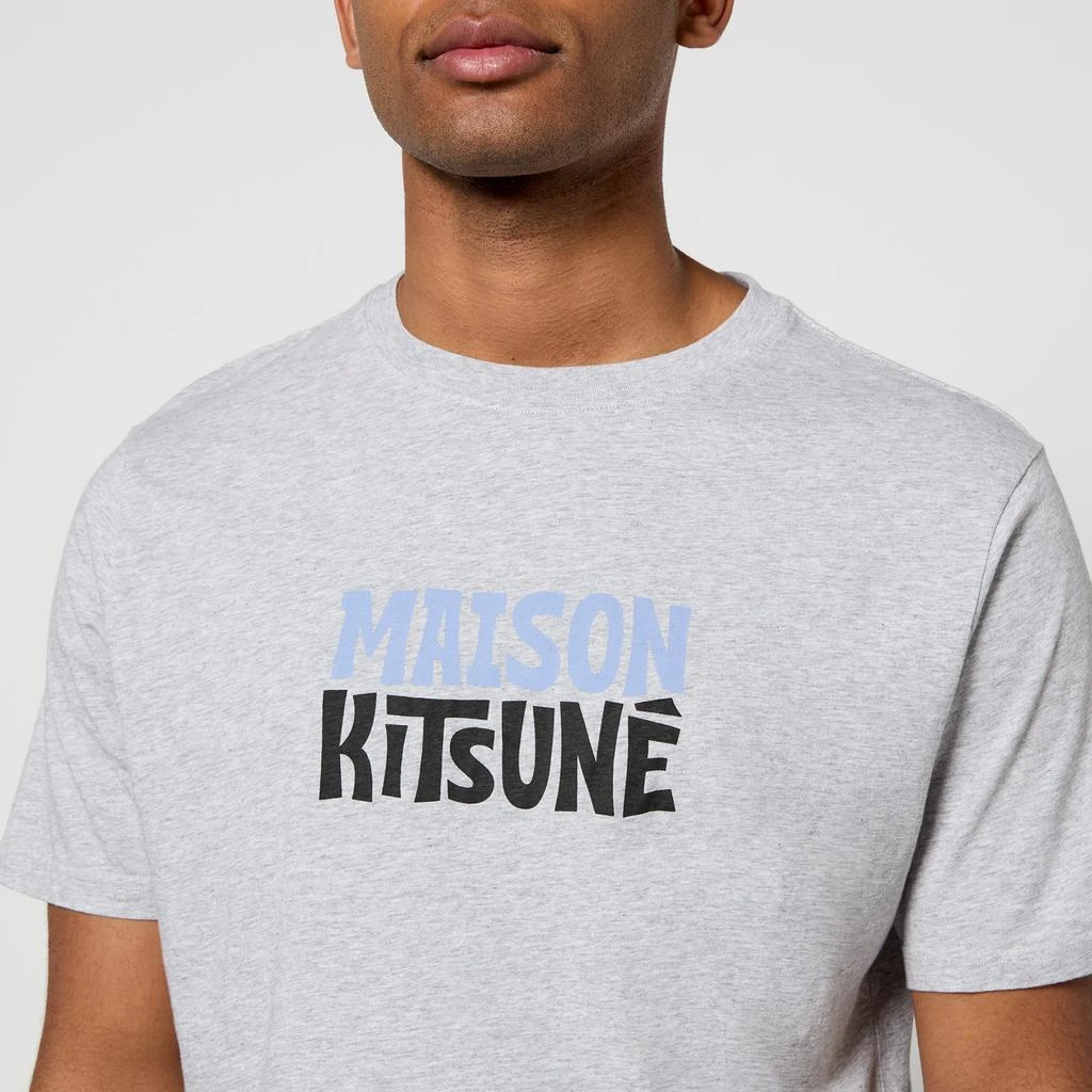 Maison Kitsuné Maison Kitsuné Surf Club Cotton-Jersey T-Shirt 4