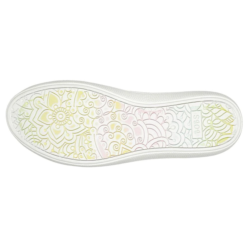 SKECHERS Bobs B Cute Knitting Hearts Graphic Lace Up Sneakers 4