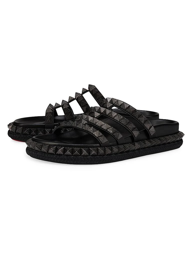 Christian Louboutin Pyra Hallulila Flat Mule Sandals 2