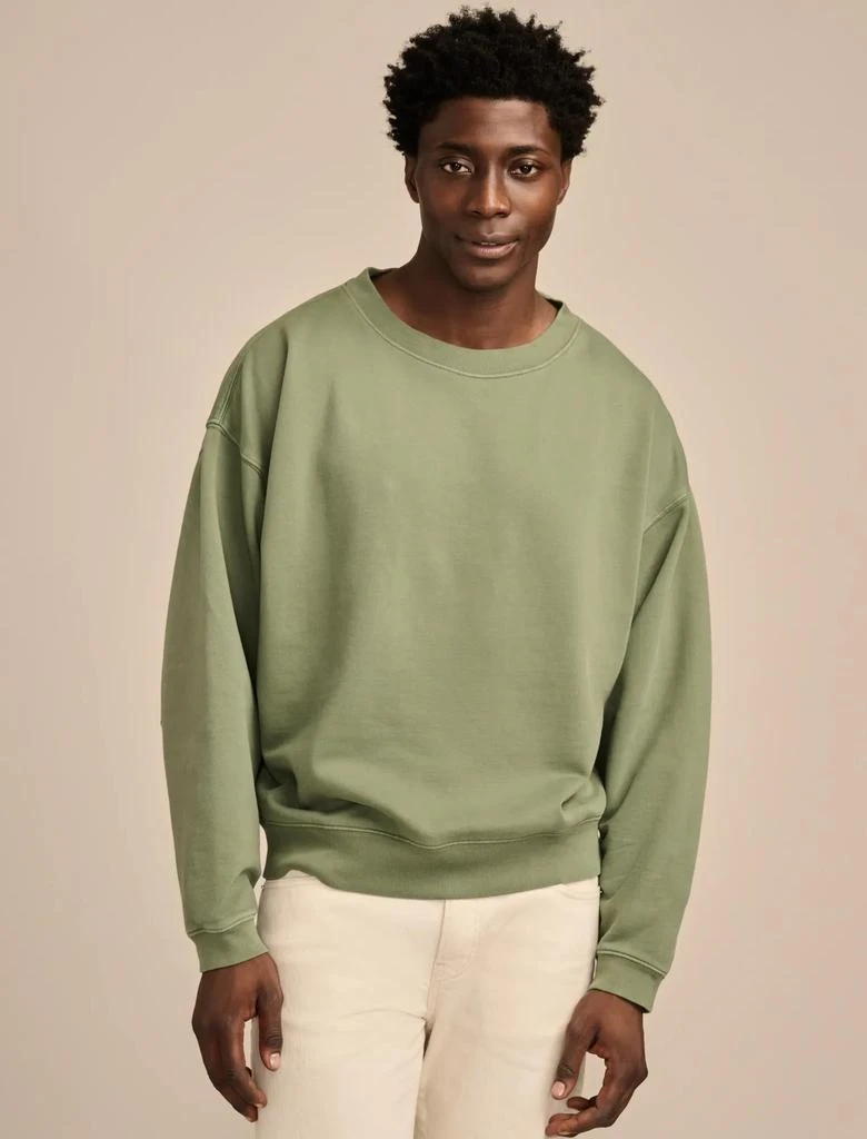 Lucky Brand Men's Relaxed Fleece Crew 1