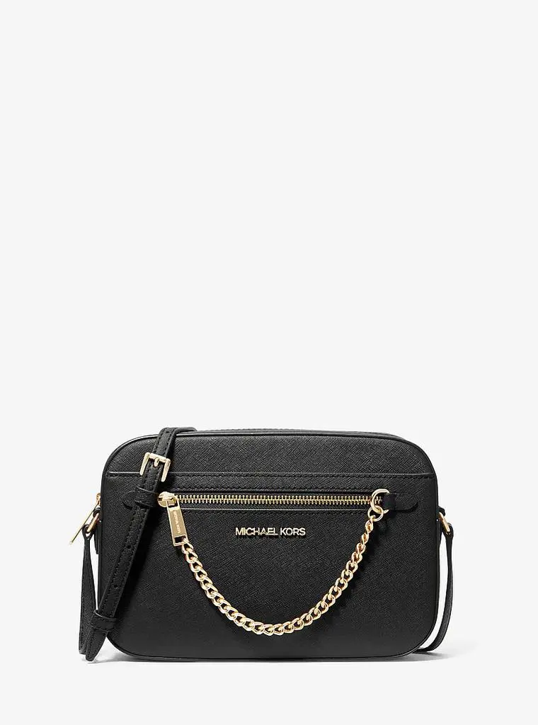 Michael Kors Jet Set Large Saffiano Leather Crossbody Bag