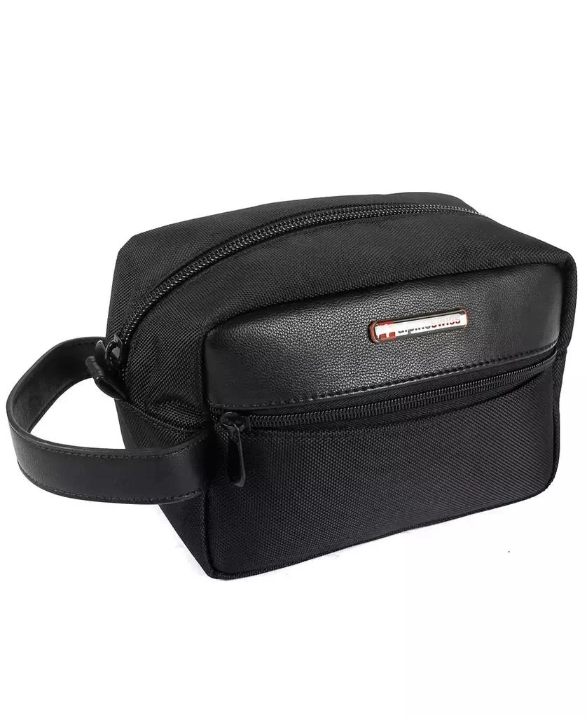 Alpine Swiss Hudson Shaving Kit Dopp Kit Overnight Toiletry Bag Travel Case New 7