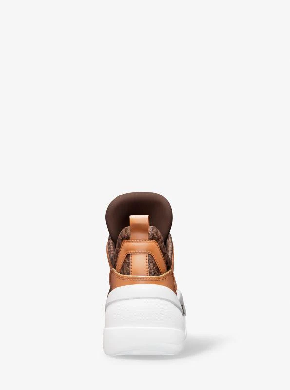 Michael Kors Olympia Signature Logo Trainer 4