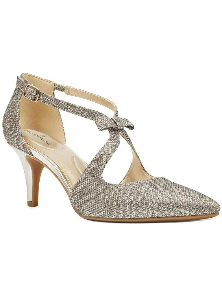 ban.do Zeffer 2 Womens Glitter Pointed Toe Slingback Heels 1
