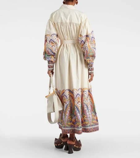 ETRO Paisley cotton poplin shirt dress 3