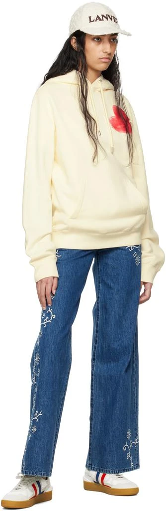 Lanvin Yellow Qixi Hoodie 4