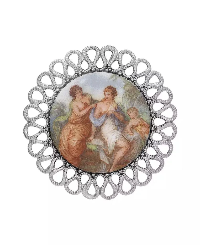 2028 Retro Art Brooch 1