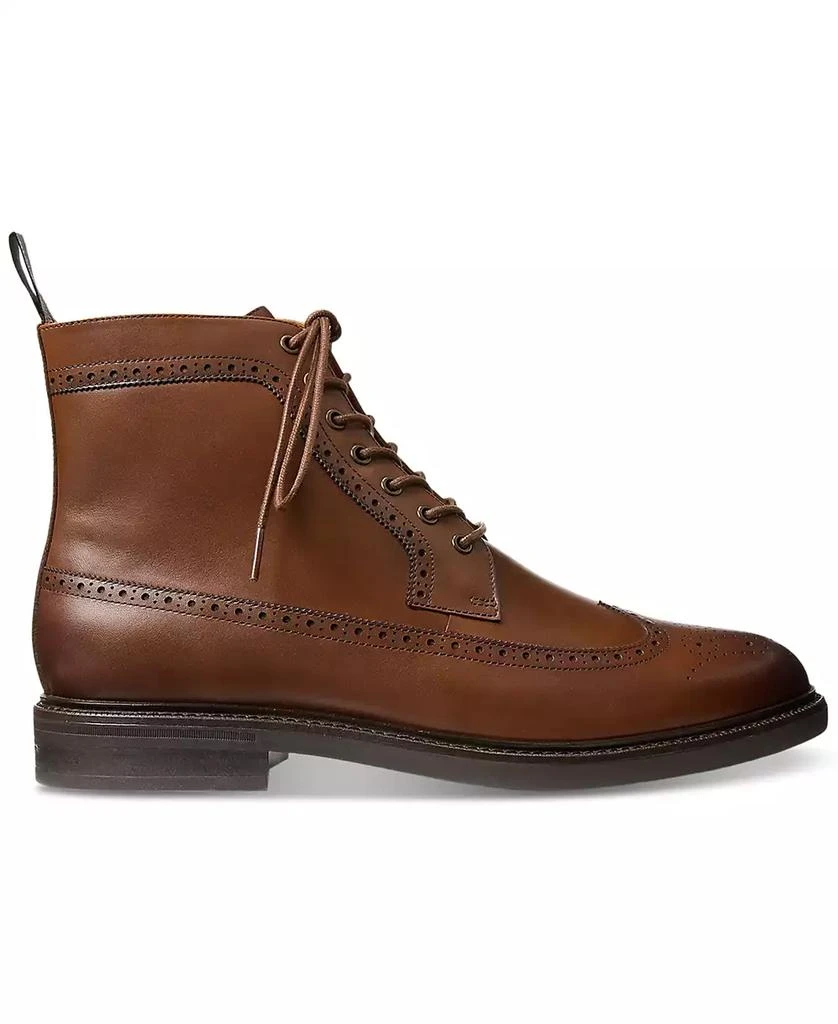 Ralph Lauren Men's Asher Leather Wingtip Boot 4