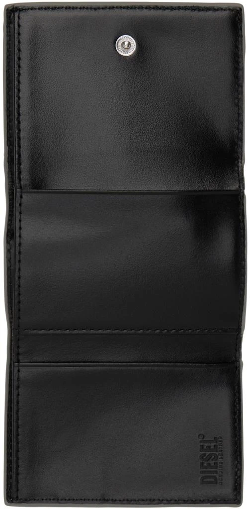 Diesel Silver 1dr Tri Fold Coin Xs Ii Wallet 3