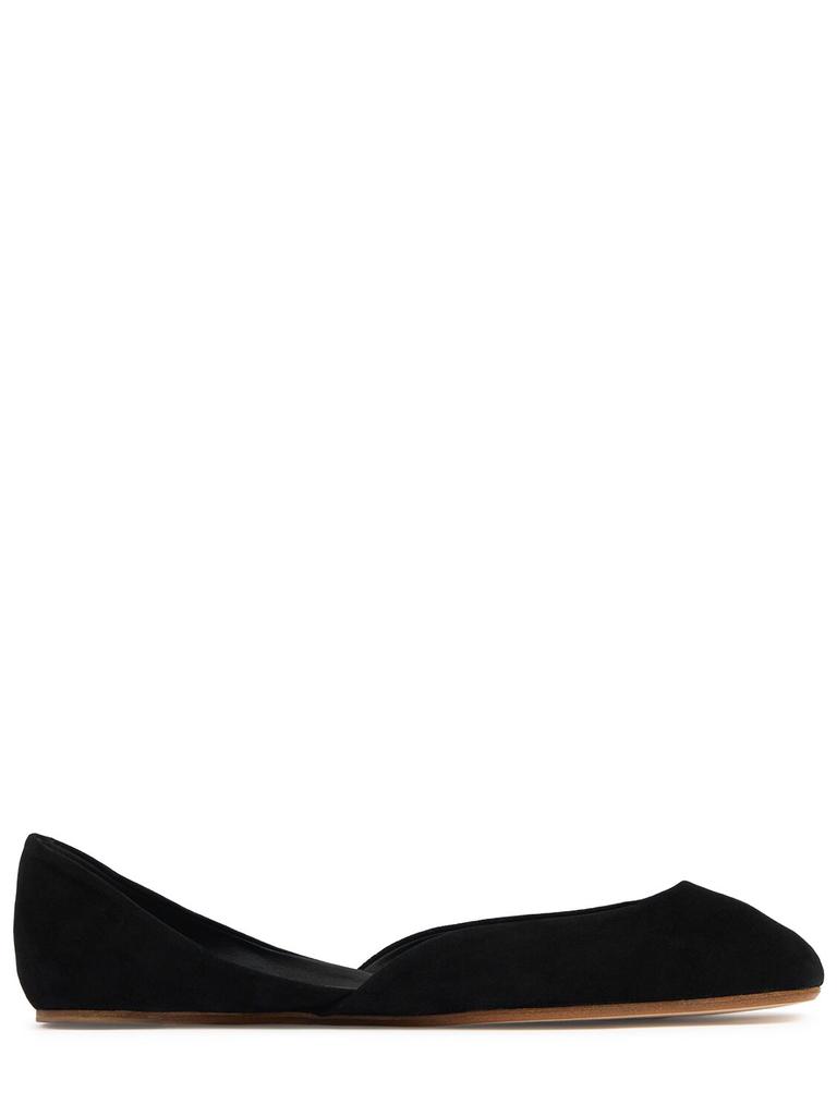 The Row 10mm Gemma Suede Ballet Flats