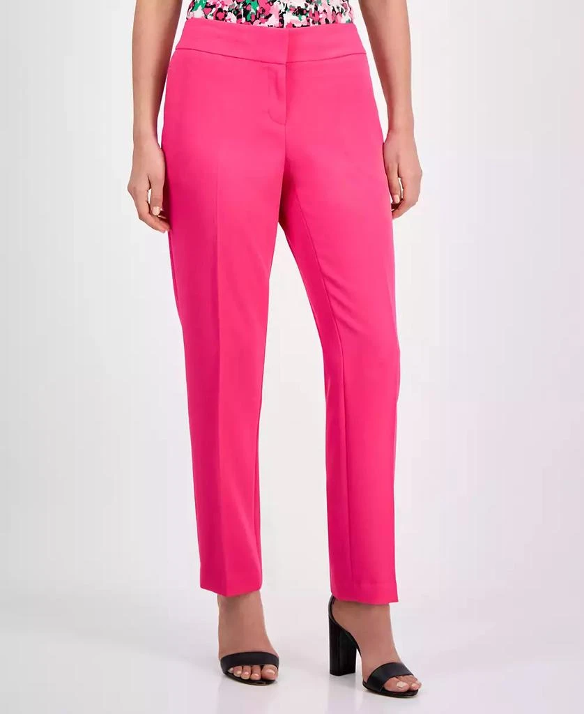 Kasper Women's Stretch-Crepe Straight-Leg Pants, Regular & Petite 4