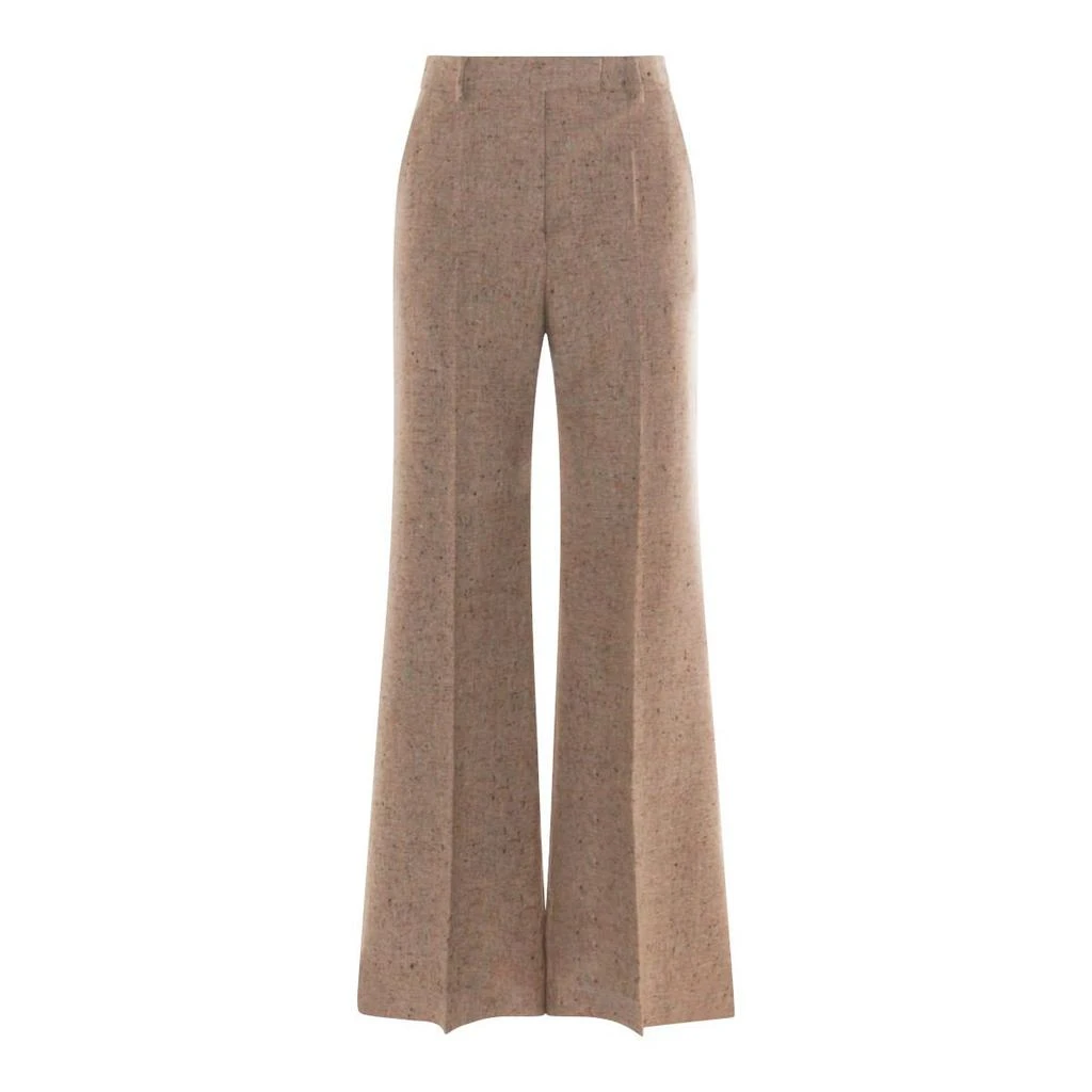 Valentino Valentino Pleated Tailored Trousers from Cettire