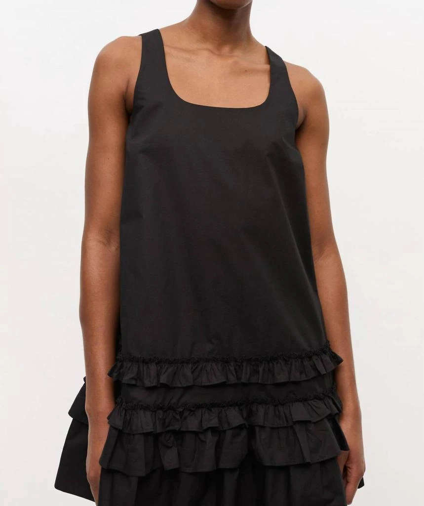 Ganni Ganni - Cotton Poplin Mini Dress 4