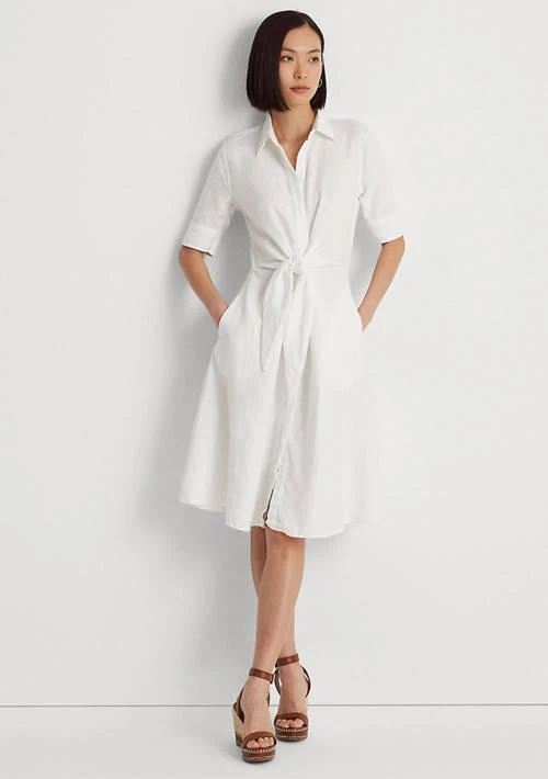Ralph Lauren Petite Linen Shirtdress