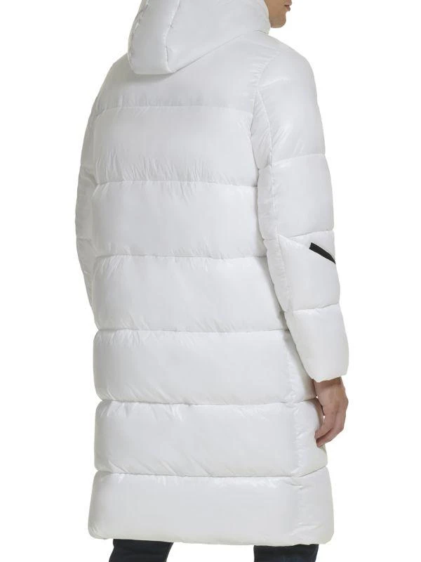 GUESS Hooded Longline Puffer Jacket 2