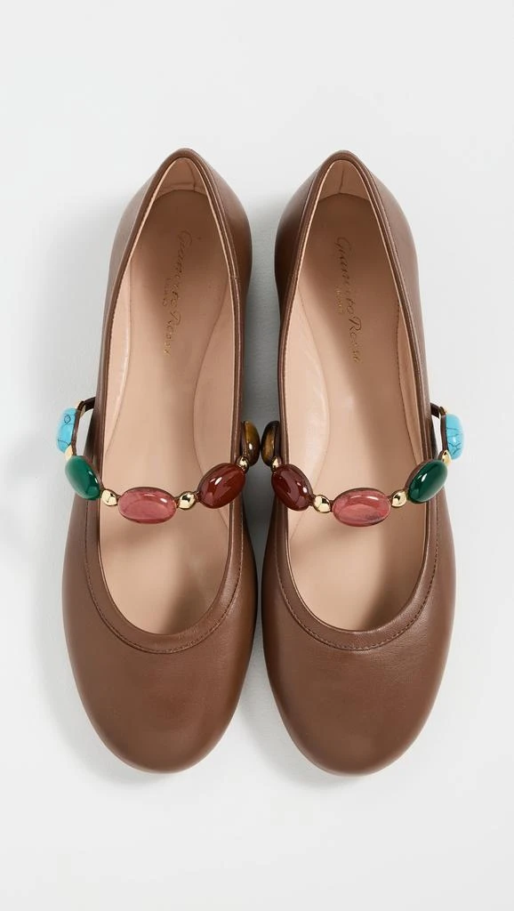 Gianvito Rossi Shanti Mary Jane Flats 4