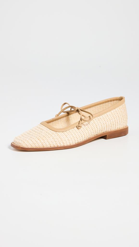 Kaanas Lexie Basketweave Ballerina Flats