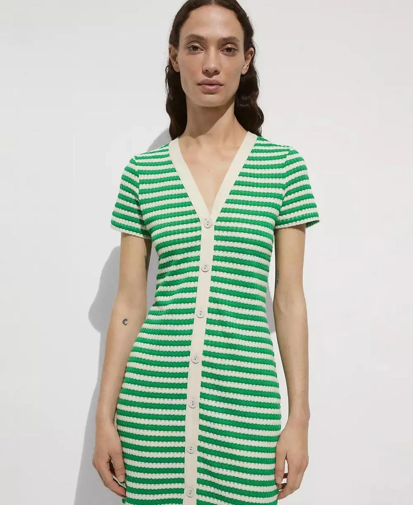 Mango Women's Striped Jersey Dress 2