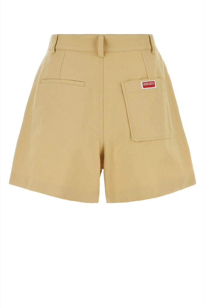 Kenzo Beige cotton bermuda shorts