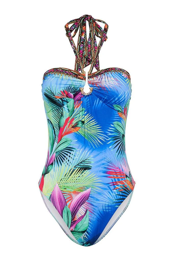 Camilla Women's What's Your Vice Bandeau One Piece Swimsuit with Ring 1