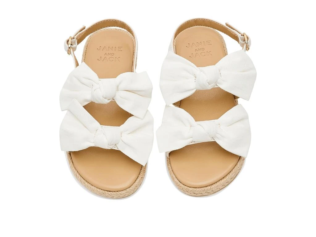 Janie and Jack Bow Sandals (Toddler/Little Kid/Big Kid) 2