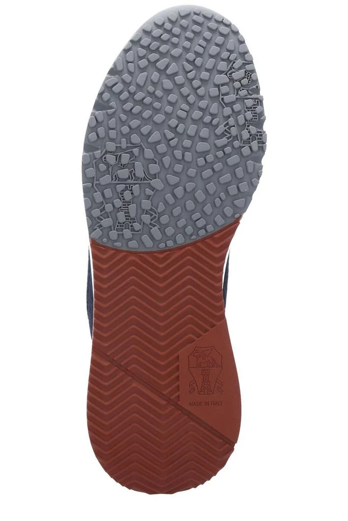 Brunello Cucinelli Brunello Cucinelli Knitted Lace-Up Sneakers 4