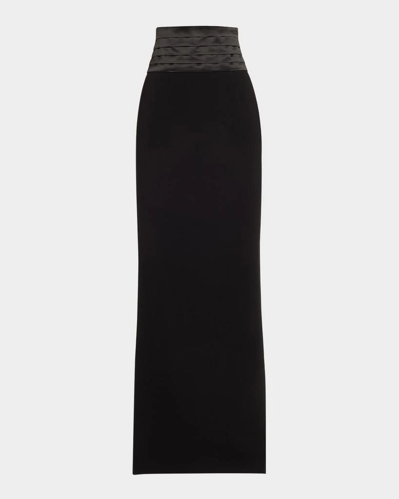 Sergio Hudson Long Cummberbund Evening Skirt 1