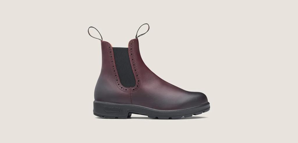 Blundstone 1352 Chelsea Boots Womens 7.5 Shiraz Leather High Top Pull On ZPO3349