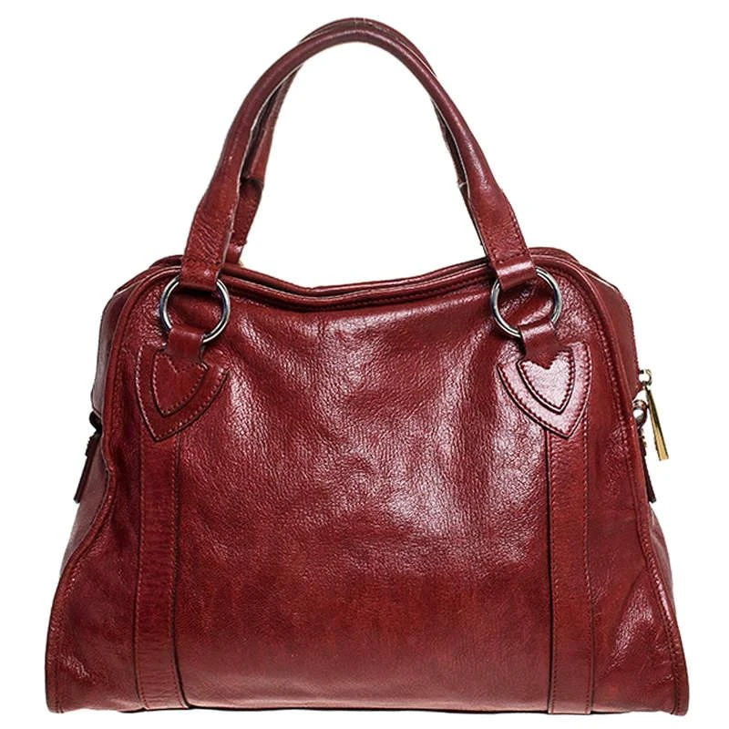 Marc Jacobs Marc Jacobs Red Leather Wellington Fulton Satchel 4