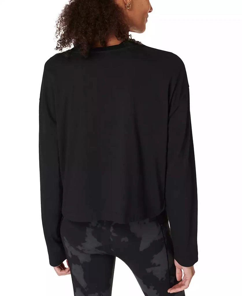 SWEATY BETTY Women's Essential Cropped Long-Sleeve Tee 2